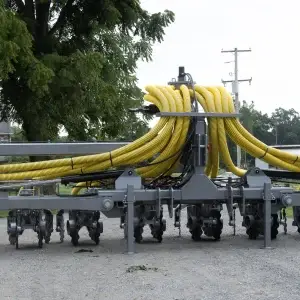 Dragline Injector Hose Distribution System