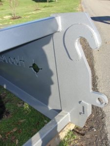 Silage facer drum detail